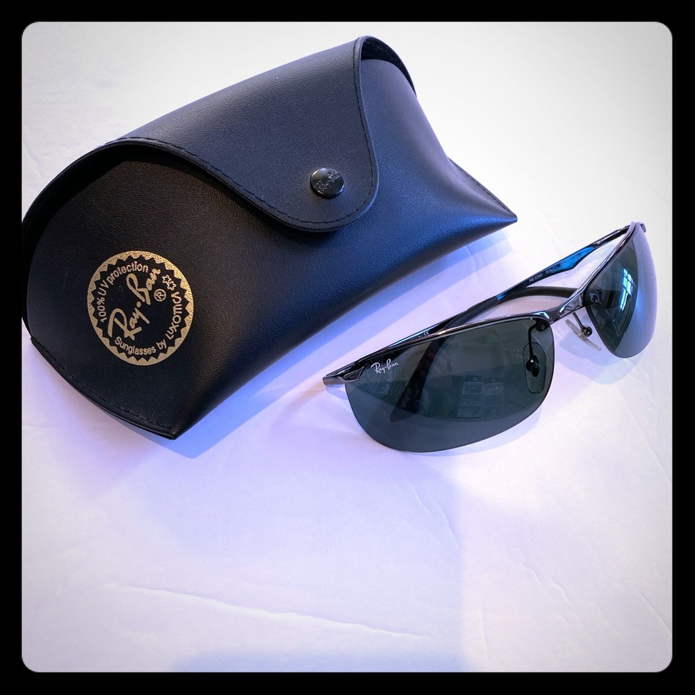 Ray-Ban wrap sport gunmetal frame
